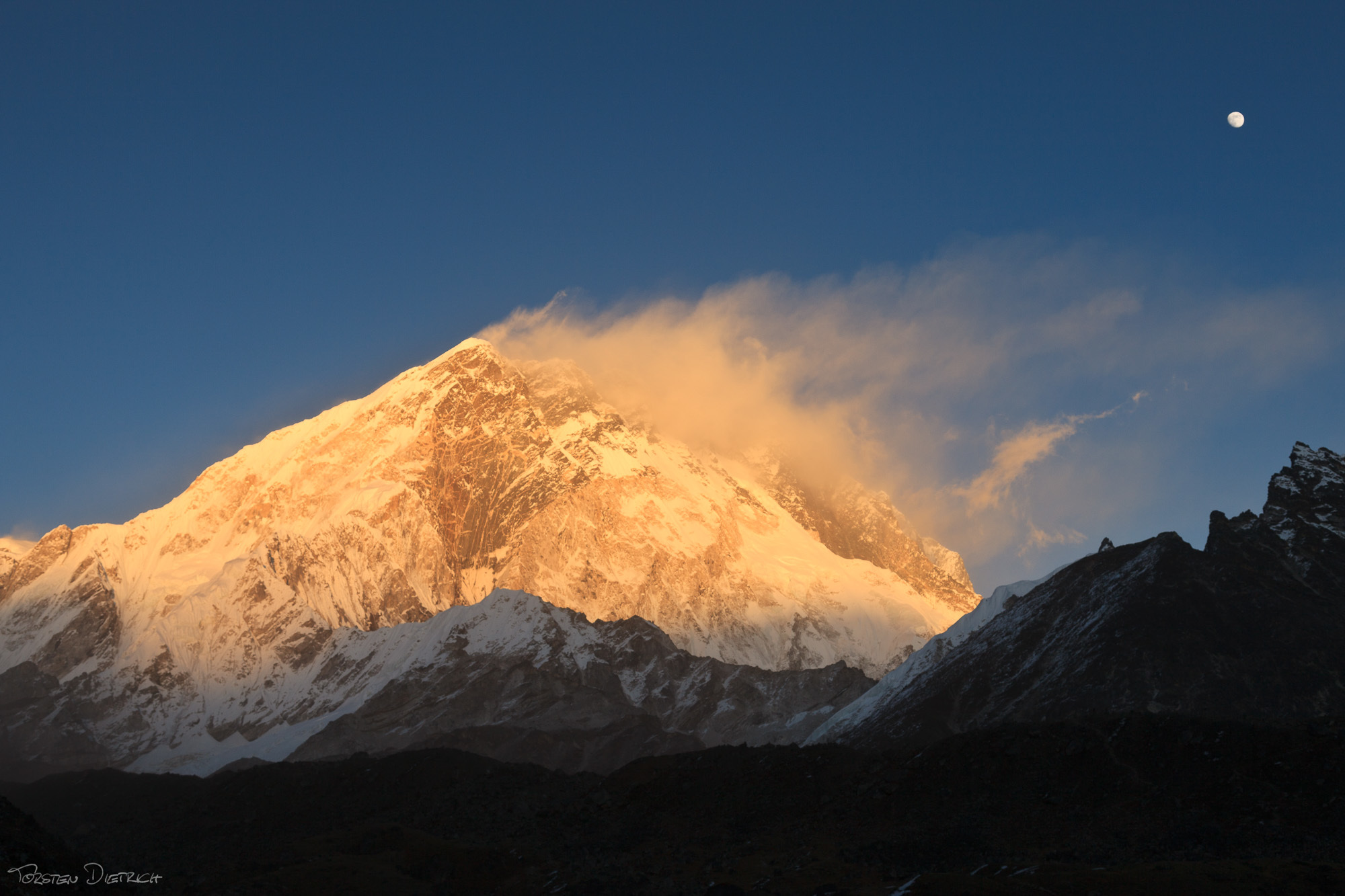 Sunset at Nuptse I