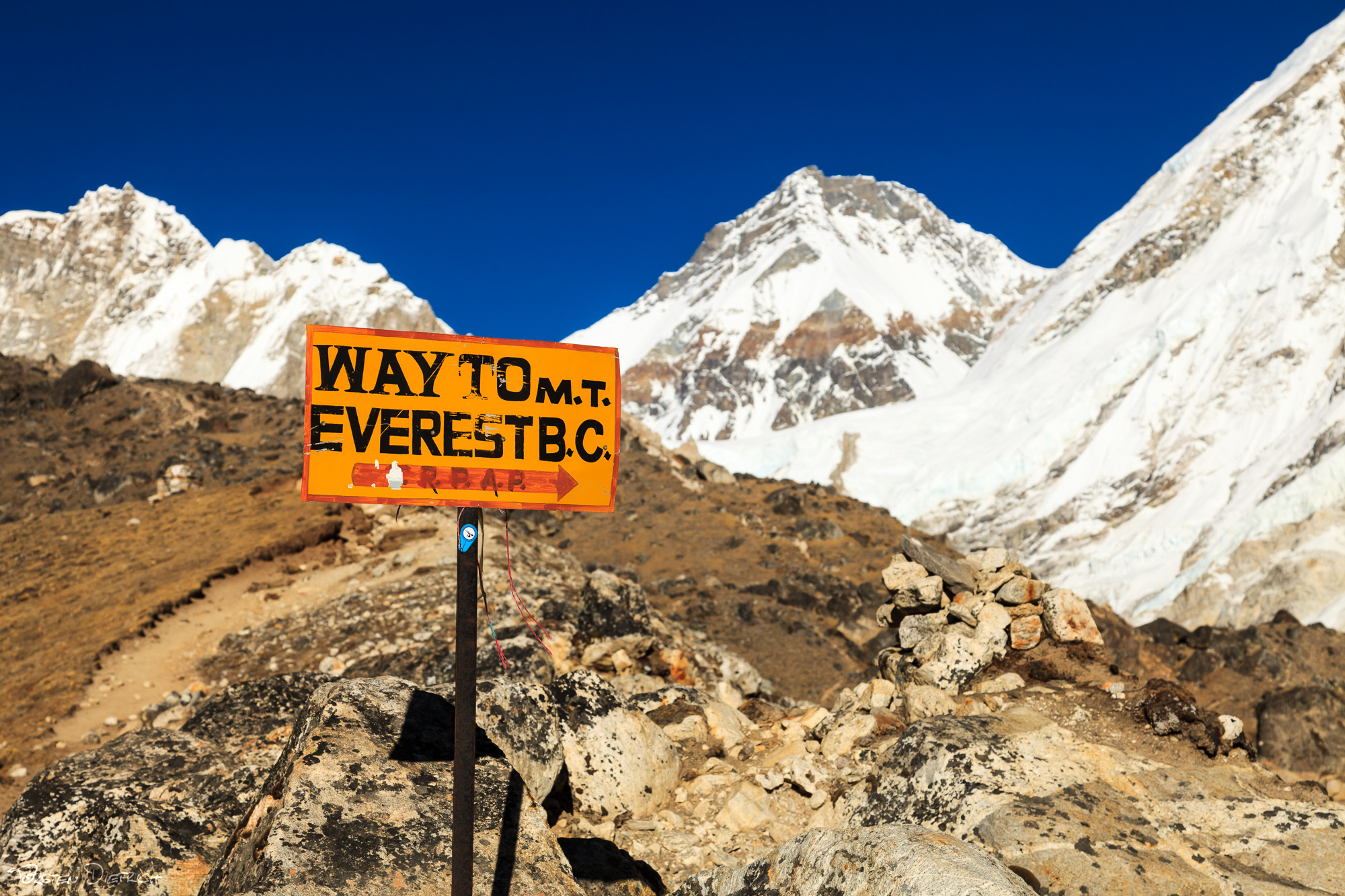 Way to Mt. Everest Base Camp