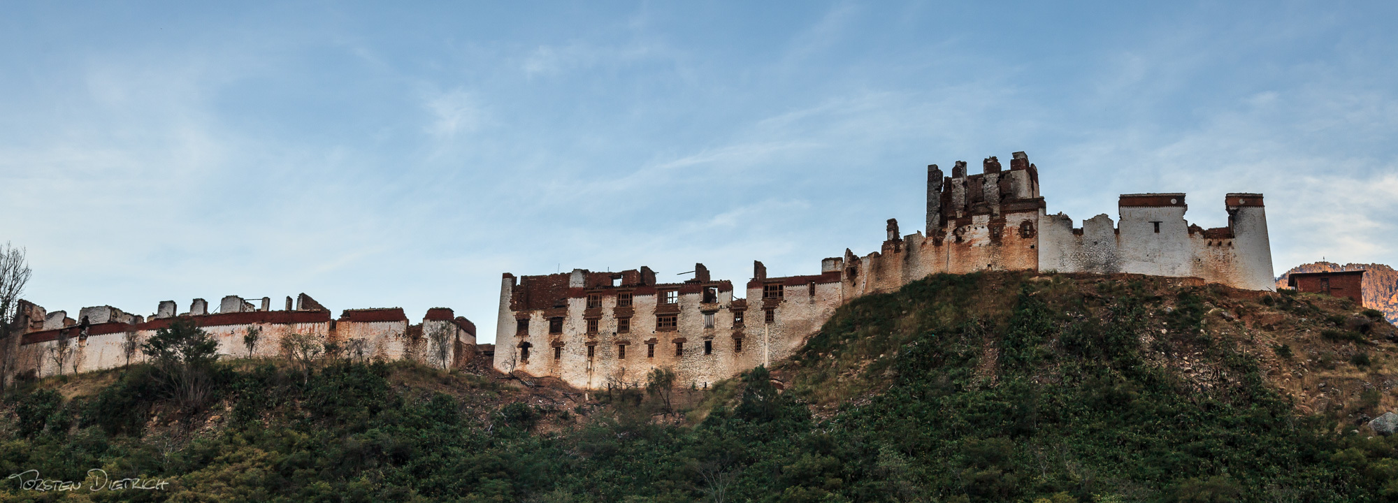 Ruin of Wangdue Dzong