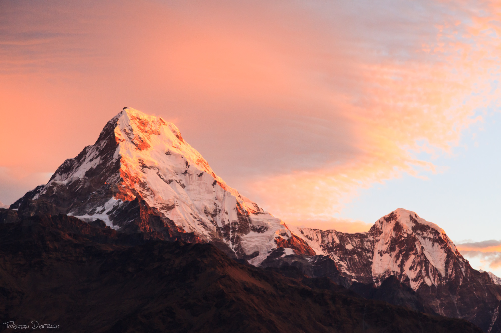 Sunrise at Annapurna