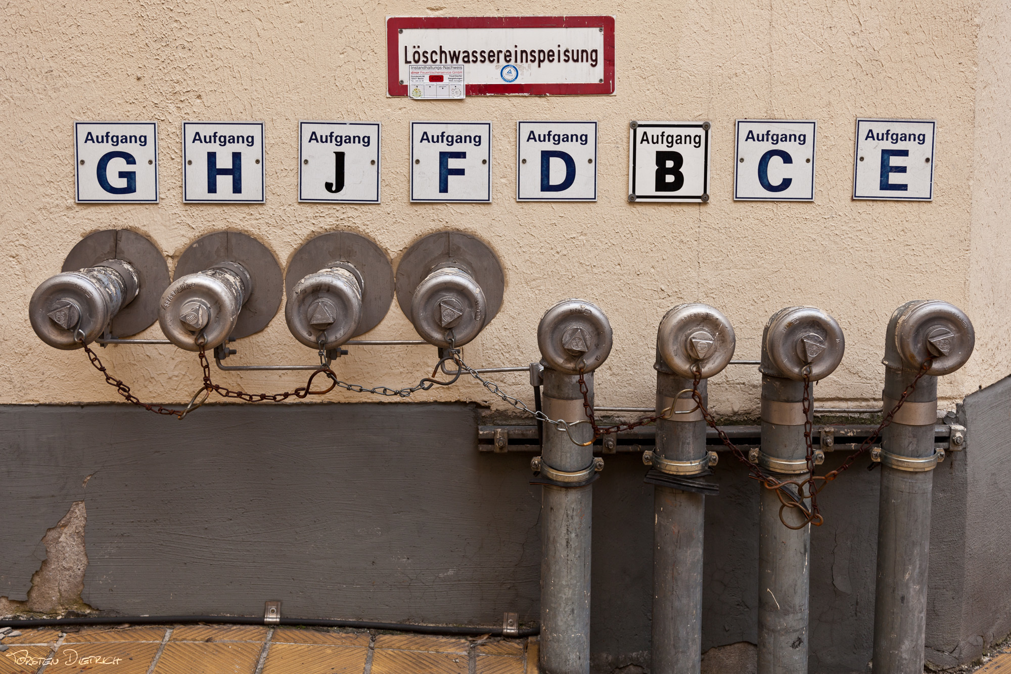 Löschwassereinspeisung